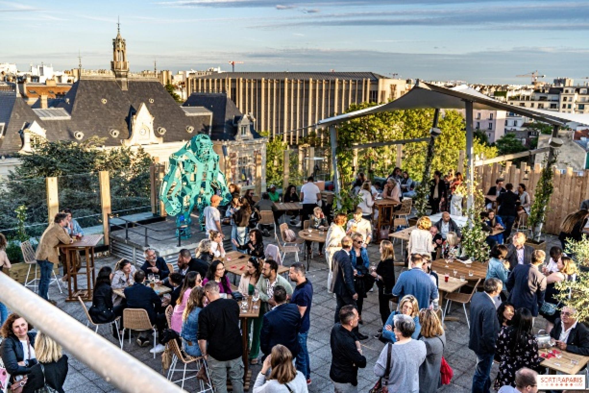 La Canopée, rooftop végétalisé du Beffroi de Montrouge